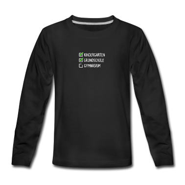 Kindergarten Langarmshirt - Gymnasium Geschenk Grundschule Abschluss 5. Klasse