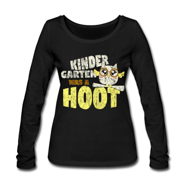 Kindergarten Langarmshirt - Eule Einschulung