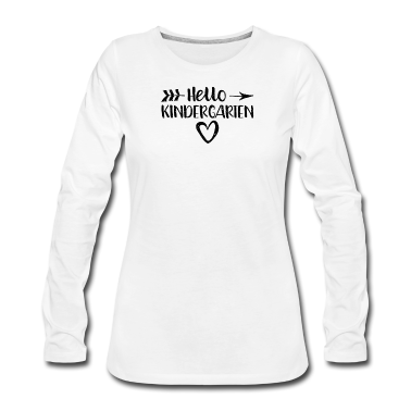 Kindergarten Langarmshirt - Hello Kindergarten - Kindergarten