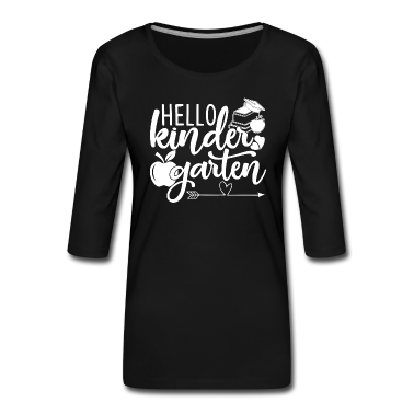Kindergarten Langarmshirt - Kindergarten-Lehrerin Hallo Kindergarten