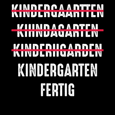 Motiv Kindergarten Kindergarten Abschluss Einschulung
