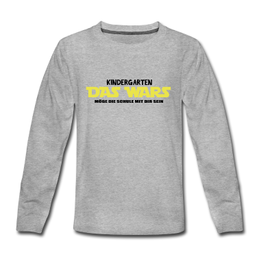 Kindergarten Langarmshirt - Kindergarten Schule