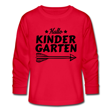Kindergarten Langarmshirt - hallo kindergarten