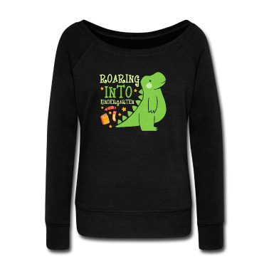 Kindergarten Langarmshirt - Kindergarten Dinosaurier
