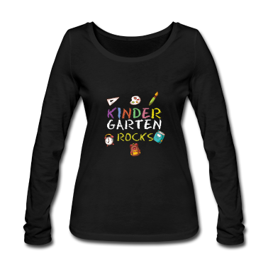 Kindergarten Langarmshirt - Kindergarten Felsen