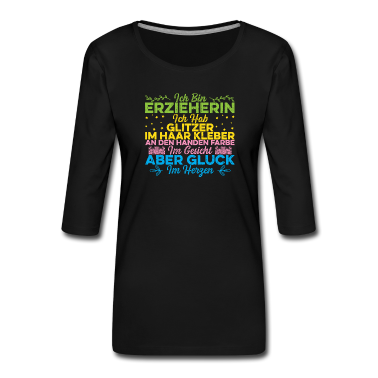 Kindergarten Langarmshirt - Ich bin Erzieherin im Kindergarten
