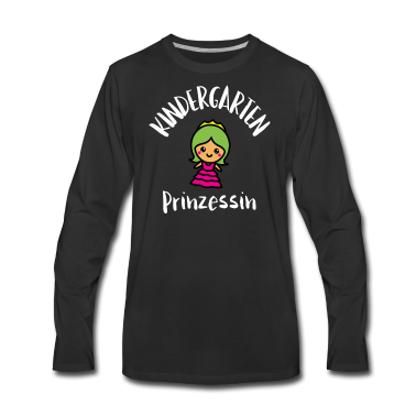 Kindergarten Langarmshirt - Kindergarten Prinzessin
