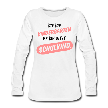 Kindergarten Langarmshirt - kindergarten schulkind
