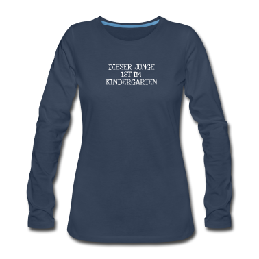 Kindergarten Langarmshirt - Dieser Junge Ist Im Kindergarten