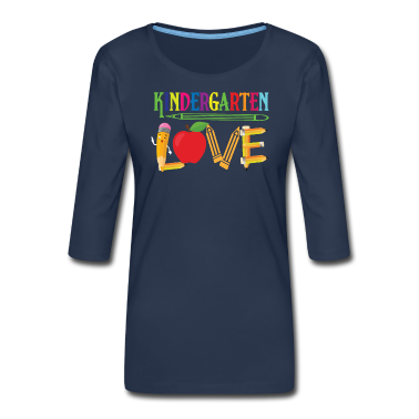 Kindergarten Langarmshirt - Kindergarten Liebe