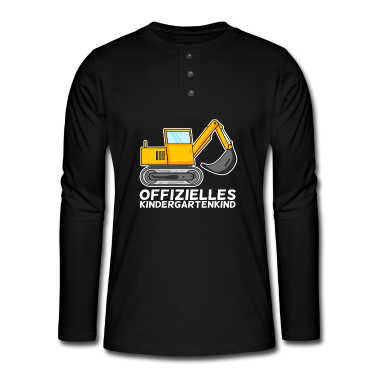 Kindergarten Langarmshirt - Kindergarten Bagger