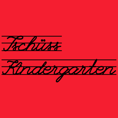 Motiv Tschüss Kindergarten