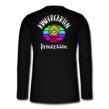 Kindergarten Langarmshirt - Kindergarten Prinzessin