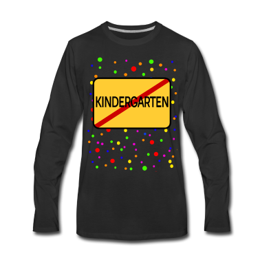 Kindergarten Langarmshirt - Kindergarten zu Ende