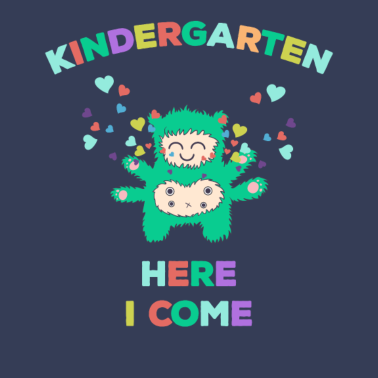 Motiv Kindergarten Hier komme ich