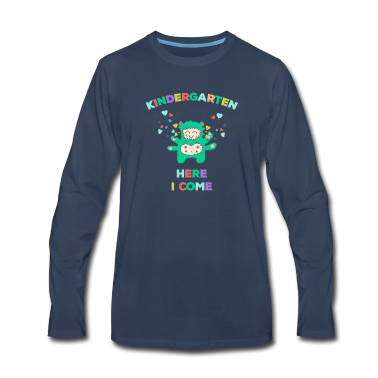 Kindergarten Langarmshirt - Kindergarten Hier komme ich