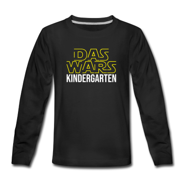 Kindergarten Langarmshirt - DAS WARS Kindergarten