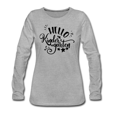 Kindergarten Langarmshirt - Hello Kindergarten