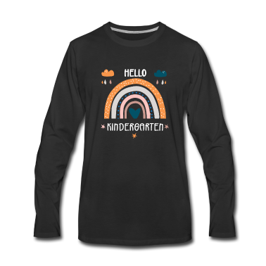 Kindergarten Langarmshirt - HELLO KINDERGARTEN