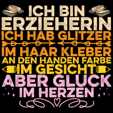 Motiv Ich bin Erzieherin im Kindergarten