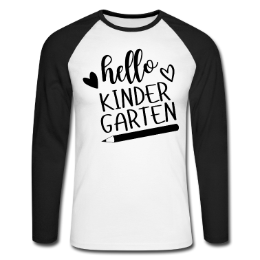 Kindergarten Langarmshirt - Hallo Kindergarten
