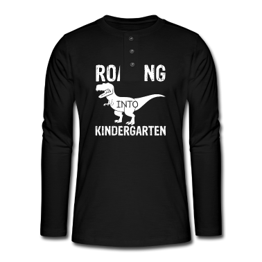 Kindergarten Langarmshirt - Kindergarten brüllen