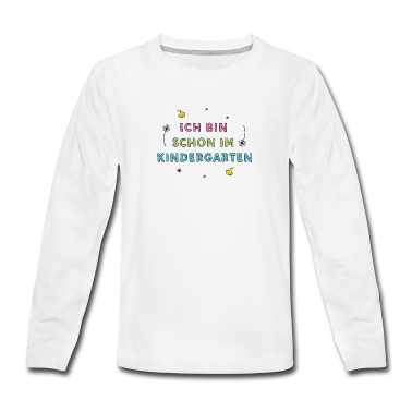 Kindergarten Langarmshirt - Ich Bin Schon Im Kindergarten
