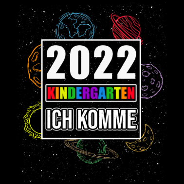 Motiv 2022 Kindergarten ich komme Kindergarten Start