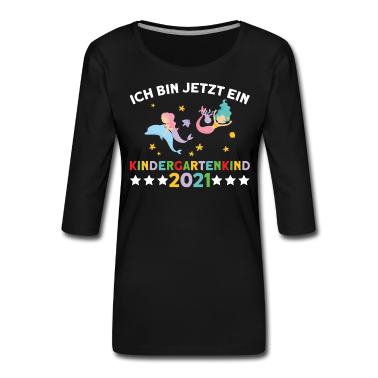 Kindergarten Langarmshirt - Kindergarten 2021 Kindergarten Meerjungfrau