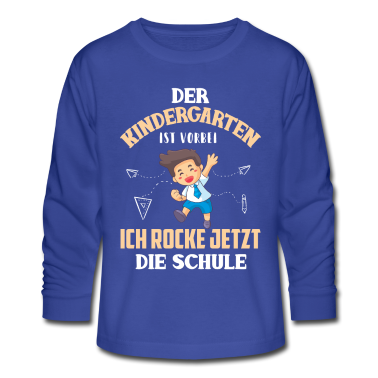 Kindergarten Langarmshirt - Der Kindergarten Ist Vorbei