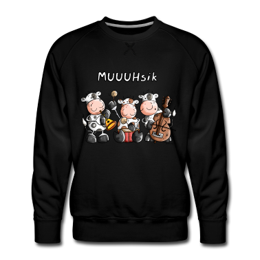 Musik LK Pullover - MUUUHsik Kühe