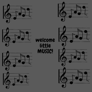 Motiv Willkommen kleine Musik