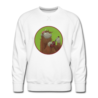 Musik LK Pullover - Affe mit Ukulele
