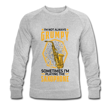 Musik LK Pullover - Saxophon Jazzmusik Saxophonspieler Saxophonist