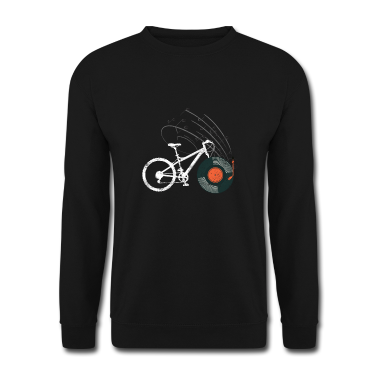 Musik LK Pullover - Vinyl Fahrrad Geschenk