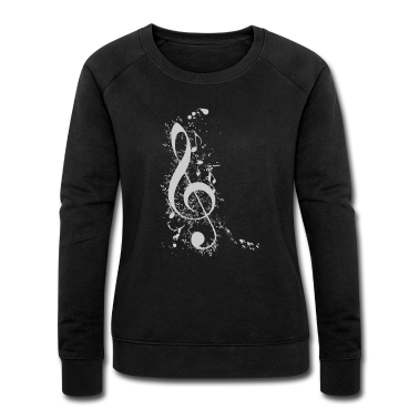 Musik LK Pullover - Musik Notenschlüssel Symbol