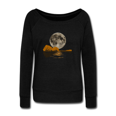 Musik LK Pullover - Mond See Wasser Musik Musiker Gitarre Geschenk