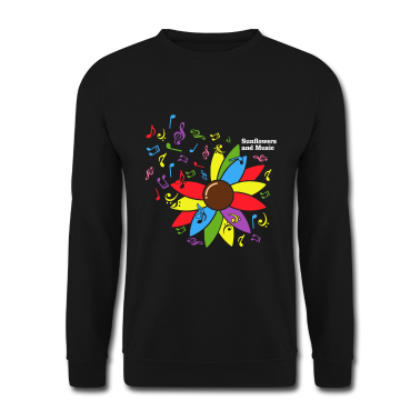 Musik LK Pullover - Blume Sonnenblume Musik Musiker Gärtnerin Gärtner
