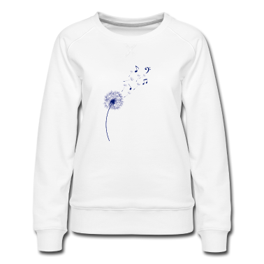 Musik LK Pullover - Regenbogen Pusteblume Noten Musik Löwenzahn