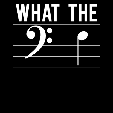 Motiv What The F Musiklehrer T-Shirt Musiker Lustig