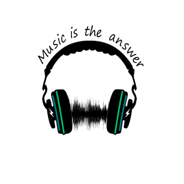 Motiv Musik ist die Antwort ♥ ♪ ♫