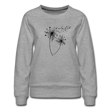 Musik LK Pullover - Noten Musik Pusteblume Löwenzahn Natur Geschenk