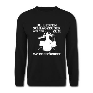 Musik LK Pullover - Schlagzeug Vater Musik Musiker Schlagzeuger Papa