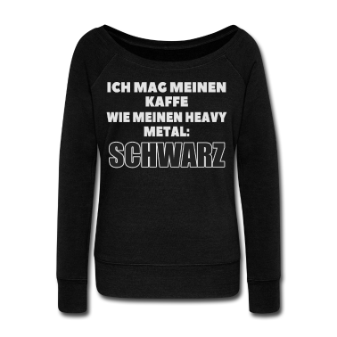 Musik LK Pullover - Kaffee und Heavy Metal