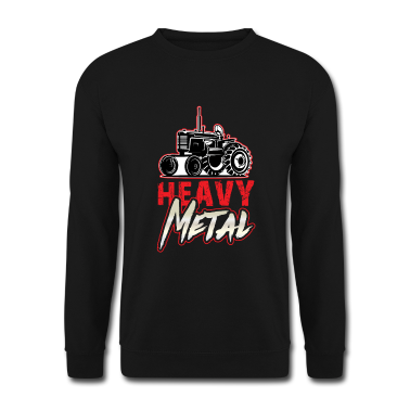 Musik LK Pullover - Traktor Maschine Metal Schlepper Landwirtschaft