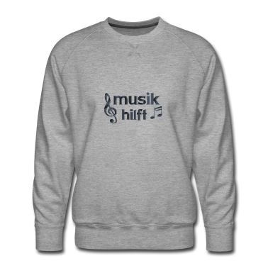Musik LK Pullover - Musik hilft