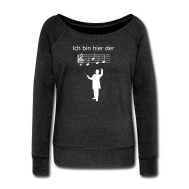 Musik LK Pullover - Ich bin hier der Chef Geschenk Dirigent Chorleiter
