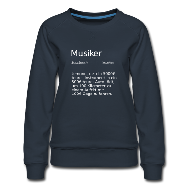Musik LK Pullover - Musiker Wörterbuch