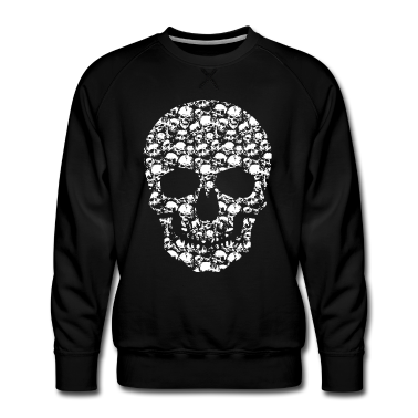 Musik LK Pullover - Totenköpfe in Totenkopf