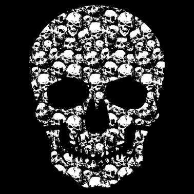 Motiv Totenköpfe in Totenkopf